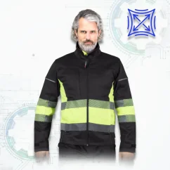 Reis BAX Black KRT - STRETCH Montérkový pracovný kabát