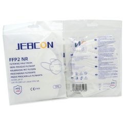 Respirátor FFP2 NR biely bez ventilu (100 ks)