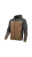 SARA COMFORT PLUS Zip-up Sweatshirt - Mikina - Vyberte si veľkosť 2: L, Farba: Charcoal/Brown