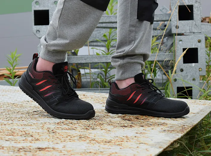 Airvent Black SB - Sportos munkavédelmi cipő (SRC)