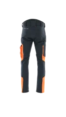 SARA Comfort SOFT/Winter Black/OR SPD - Zimné Softshell montérkové nohavice