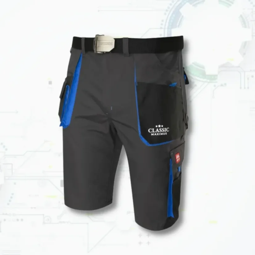 Maximus Short Grey - Montérkové pracovné kraťasy