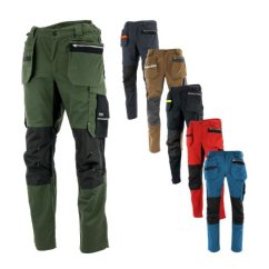 SARA MONTER Multi Color SPD – Pracovné nohavice s reflexnými prvkami