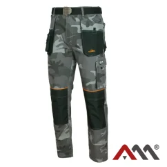 Classic CAMOU SPD - Maskáčové pracovné nohavice do pása