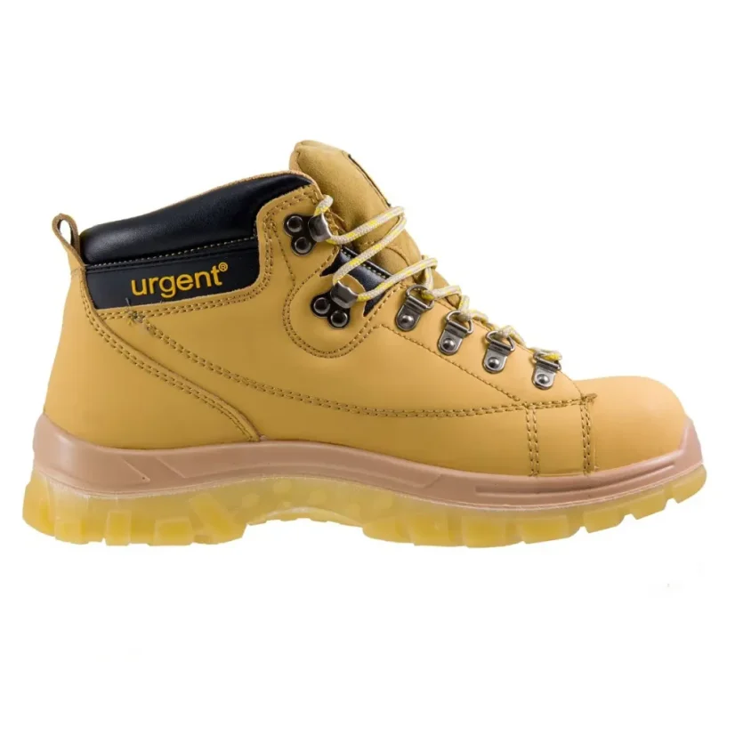 Urgent 114 Yellow S1 Munkavédelmi Farmer Bakancs (SRA, TPU) (D317)