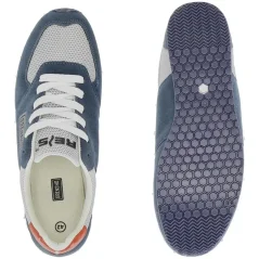 REIS CITY Blue - Vychádzková poltopánka