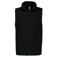 Kariban 913 Black VEST - Fleecová Pracovná Vesta (D212)