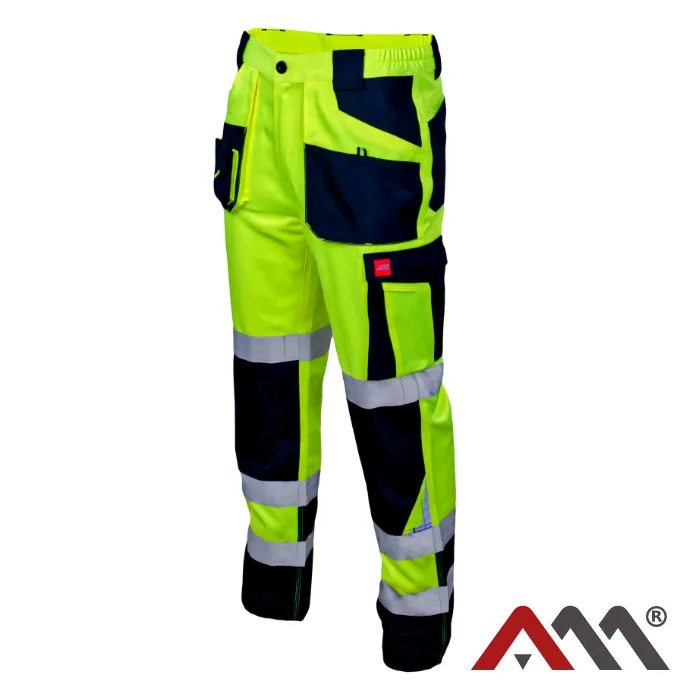 Flash Yellow SPD - Montérkové nohavice do pása (D122)