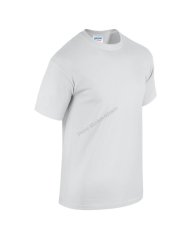 Gildan 5000 White póló (100% pamut, fehér) (D216) Gildan 5000 White póló (100% pamut, fehér) (D216)