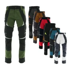 SARA CottonFlex 2WAY Multi Color SPD – Bavlnené strečové montérky