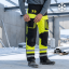 Urgent 755 Black Winter SPD - Zimné Softshell pracovné nohavice