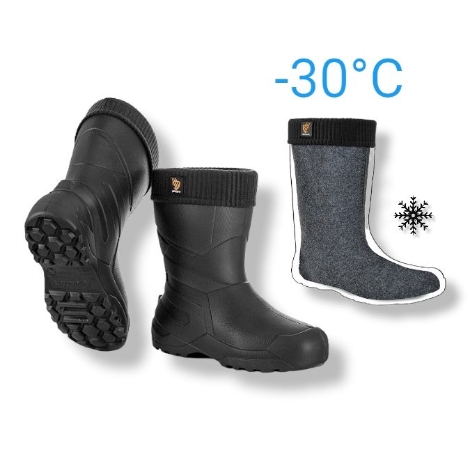 Procera Falcon Black Eva - Pracovné čižmy (-30°C)