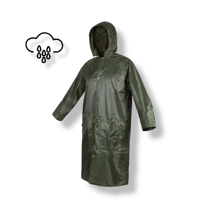 PPN Nylon Green - Munkavédelmi Esőköpeny (D315)