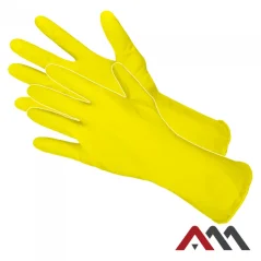 RFL Yellow - Háztartási Latex kesztyű (EN420)