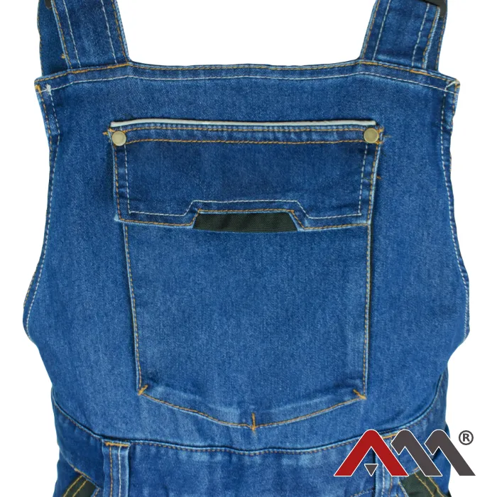 Colemann JEANS Blue ORG - Pracovné rifľové nohavice na traky