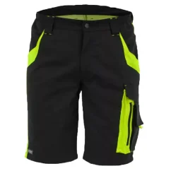 Sara Neoflex Short Black/Yellow - Munkavédelmi rövidnadrág