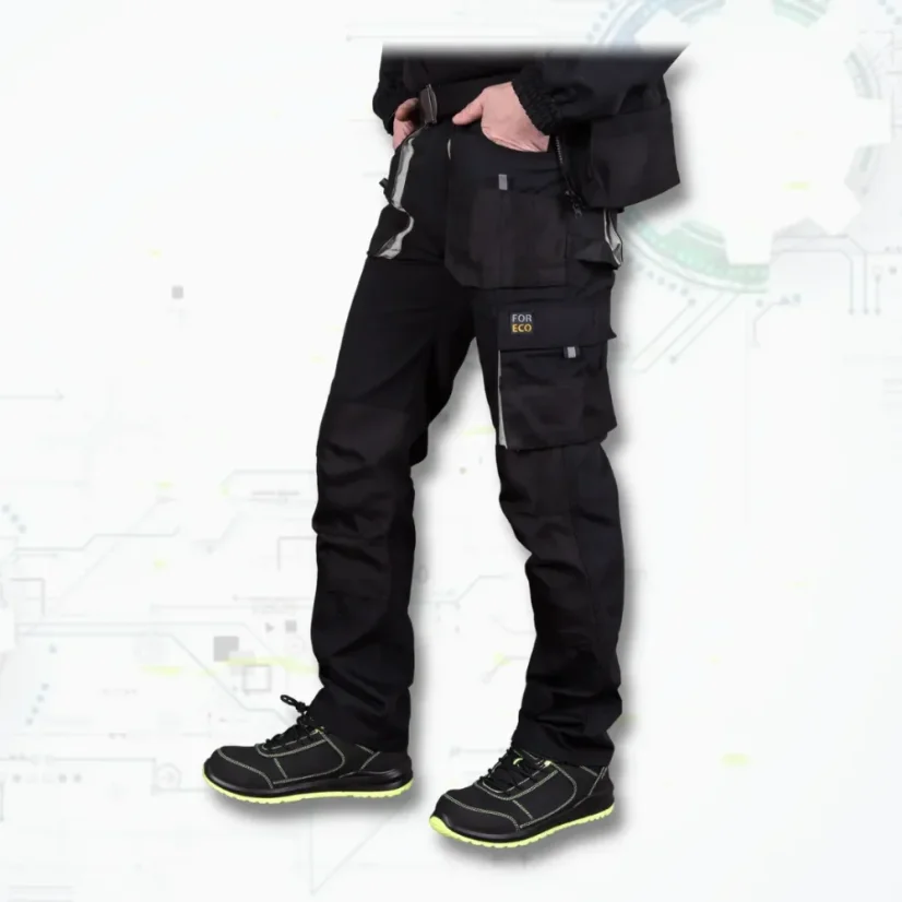 FORECO Grey SPD - Montérkové pracovné nohavice do pása (D124)