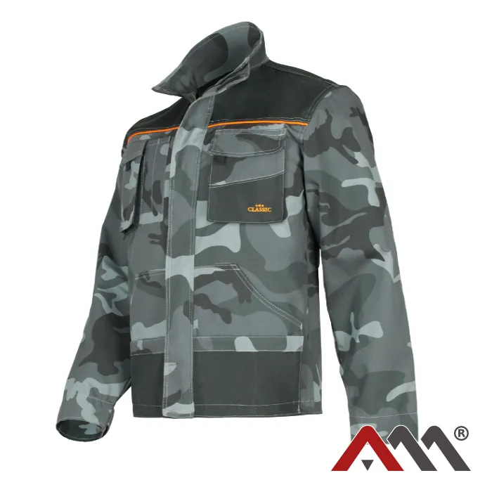 Classic CAMOU KRT - Terepmintás Munkavédelmi kabát - Válasszon Méretet 1: 54