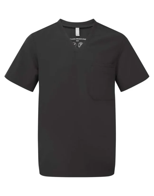 Onna NN200 Multi color - Pánska Lekárska blúza (Viskóza) - Vyberte si veľkosť 2: 3XL, Farby: Black Onna NN200 Multi color - Pánska Lekárska blúza (Viskóza) - Vyberte si veľkosť 2: 3XL, Farby: Black