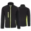 Procera Softshell Black/Yellow KRT - Softshellová pracovná bunda