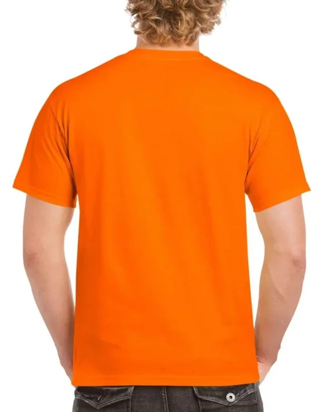 Gildan 5000 Orange - Pracovné Tričko z krátkym rukávom - Vyberte si veľkosť 2: 4XL
