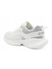 4WRK LIBRA S1 White – Ľahká pracovná poltopánka s oceľovou špicou