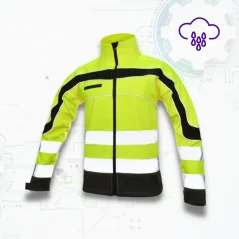 SOFTFLEX Softshell Yellow KRT - Softshell Munkavédelmi kabát
