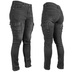 Urgent 730 JEANS Black SPD - Pracovné rifľové nohavice do pása (D122)