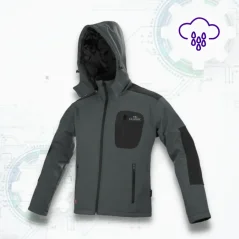 Classic Softshell Grey KRT - Softshell Kabát