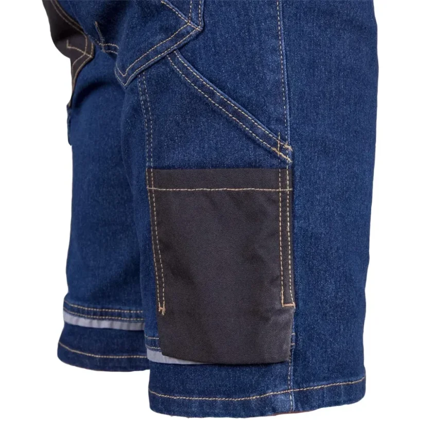JEANS 303 Blue Short - STRETCH Pracovné rifľové kraťasy - Vyberte si veľkosť 2: M