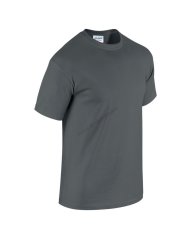 Gildan 5000 Charcoal póló (100% pamut, szürke) (D216)