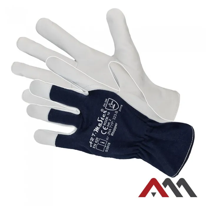 Rukavice kožené RTopPer kombinované