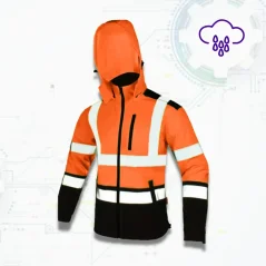 SOFTREF Orange KRT - Softshell kabát - vízlepergető (D224) SOFTREF Orange KRT - Softshell kabát - vízlepergető (D224)