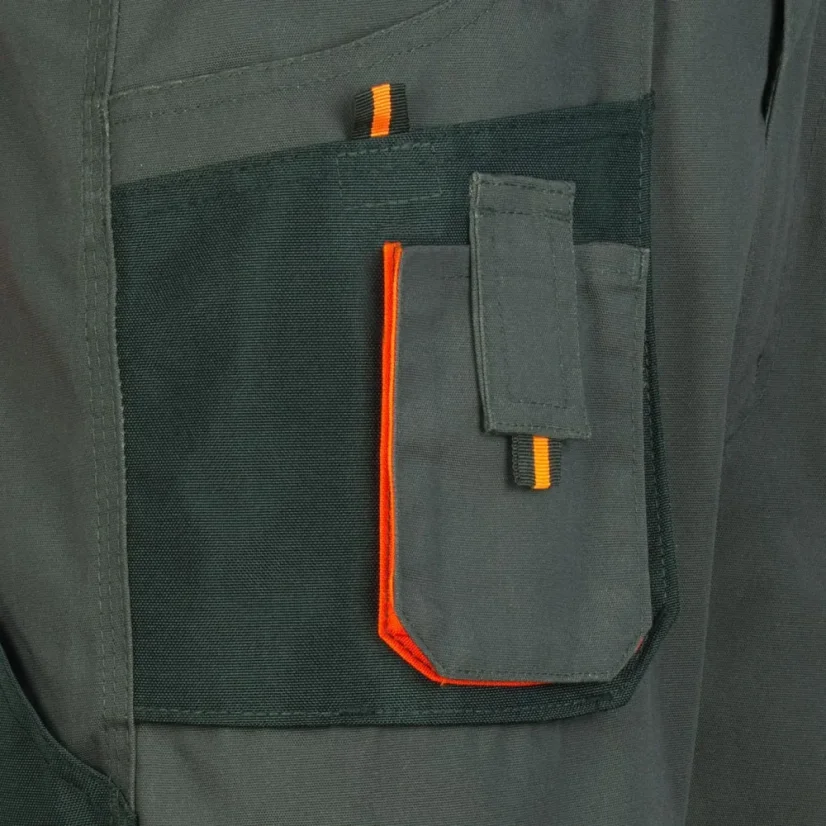Classic Grafit/Orange Short - Munkavédelmi rövidnadrág