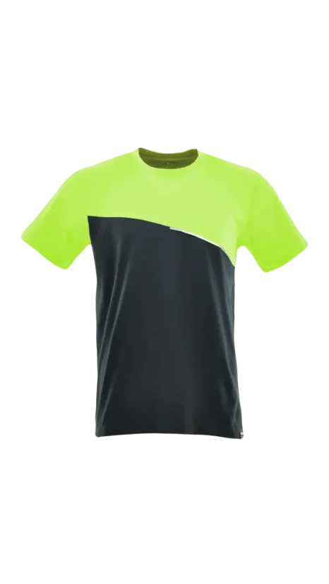SARA Comfort Plus T-shirt Multi Color - Rövid ujjú póló - Válasszon Méretet 2: S, Szín: Black/Yellow