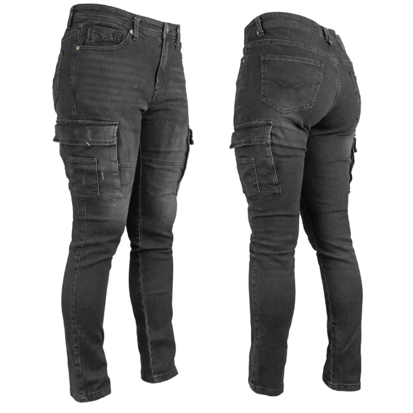 Urgent 730 JEANS Black SPD - Pracovné rifľové nohavice do pása (D122)