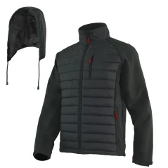 HYBRIDSoft Black KRT - Softshell Pulóver (RIP-STOP)