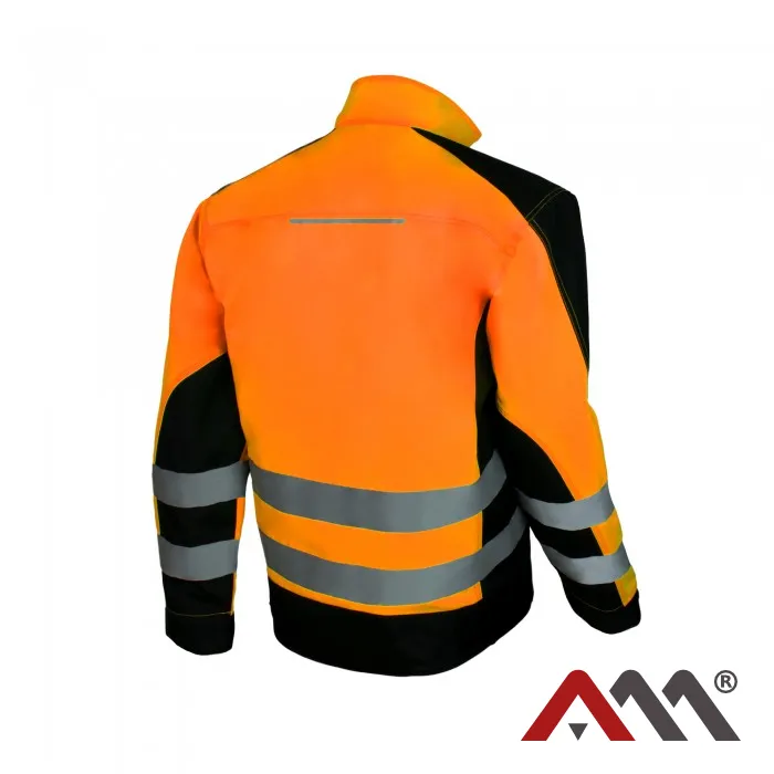 Flash Orange KRT - Reflexný pracovný kabát - Vyberte si veľkosť 1: 52