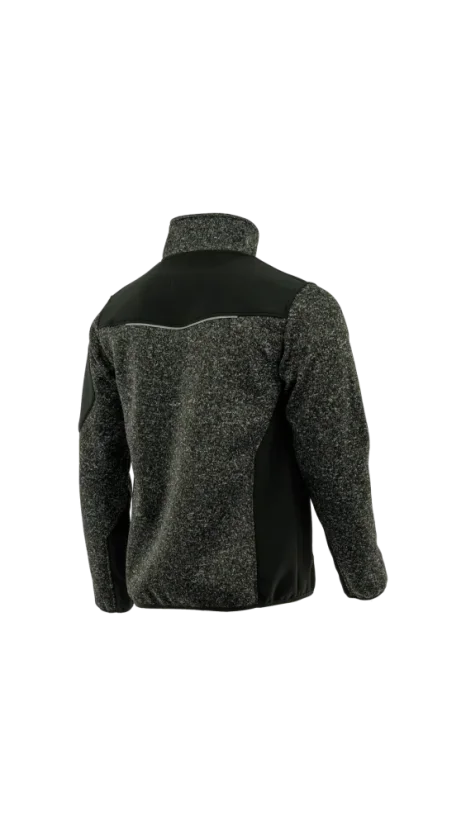 SARA Comfort Plus Knitted+Soft Grey/Black KRT - Mikina