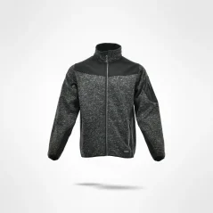 SARA Comfort Plus Knitted+Soft Grey/Black KRT - Mikina
